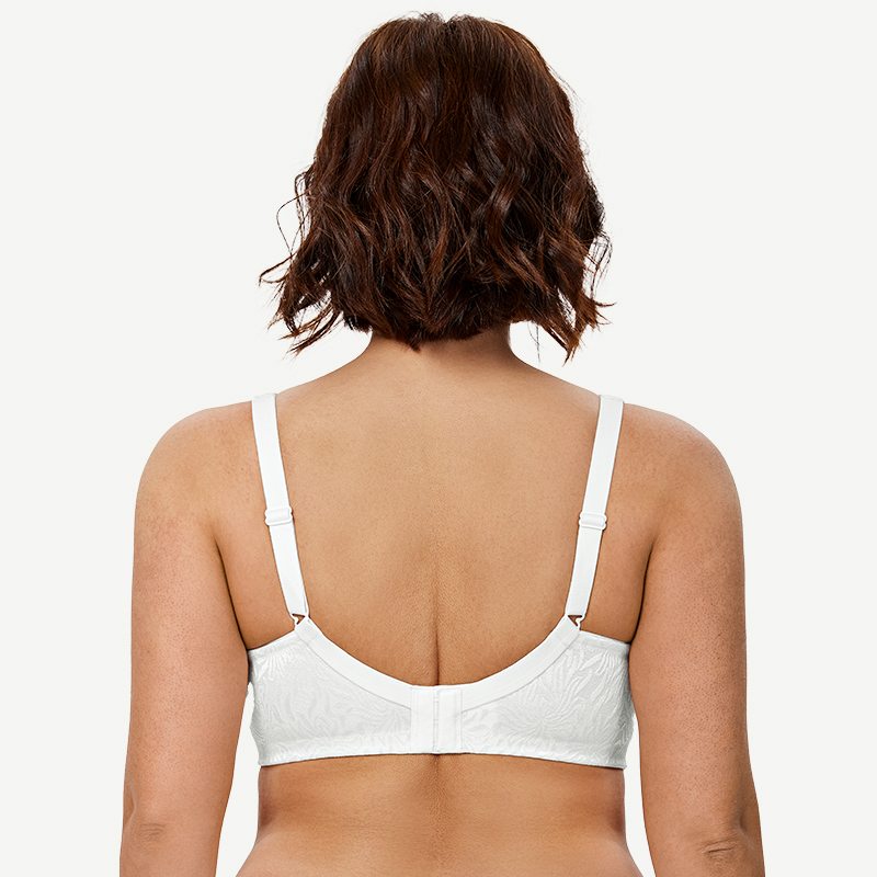 Full Coverage Minimizer Bra Wire-free, White