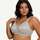 Full Coverage Minimizer Bra Wire-free, Elephant Grey Wingslove