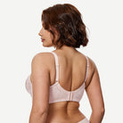 Full Coverage Minimizer Bra Wire-free, Sandshell Pink wingslove