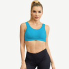 Full Coverage Wireless Sports Bra, Blue Wingslove