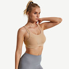 Full Coverage Wireless Sports Bra, Nude Wingslove