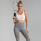 Full Coverage Wireless Sports Bra, White Wingslove