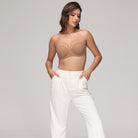 Full Figure Strapless Multiway Bra with Underwire, Coffee Wingslove