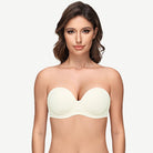 Full Figure Strapless Multiway Bra with Underwire, Ivory Wingslove
