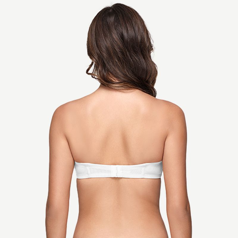 Full Figure Strapless Multiway Bra with Underwire, White Wingslove