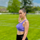 High Impact Large Bust Full Coverage Workout Bras Purple