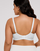 Minimizer Bras Full Coverage Wirefree, White Wingslove 02