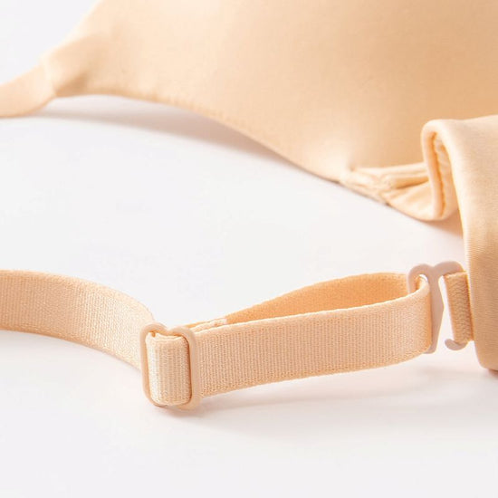 Push Up Everyday Basic Comfort Lightly Padded Underwire Plunge T-Shirt Bra Lift Up