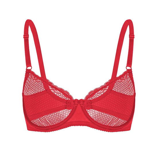 See_Through_1_2_Cup_Lace_Underwire_Demi_Bra