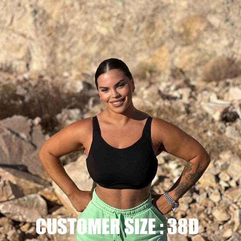 Wingslove High Impact Sports Bras for Women Seamless Full Coverage High Neck Workout Bra