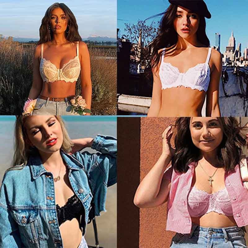 Wingslove Full Coverage Lace Bra Underwire Bralette, Review