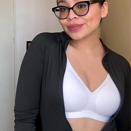 Wingslove Wireless Bras for Women No Underwire Seamless Bra Smooth Plunge Comfort Bralettes Mesh Straps Support