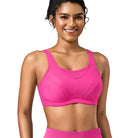 Wireless Sports Non-Padded Bra Bounce Control, Rose wingslove