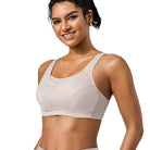 Wireless Sports Non-Padded Bra Bounce Control, Sliver Wingslove