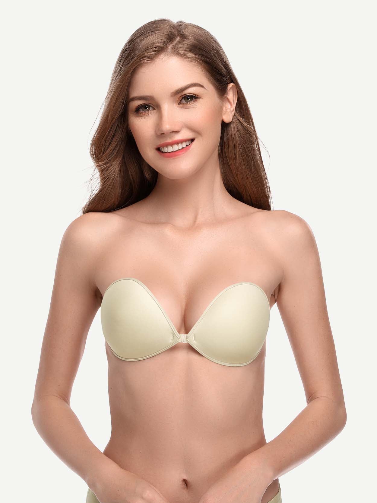 adhesive-push-up-reusable-self-silicone-bra-inserts-pasty-bra-Beigecolor Wingslove