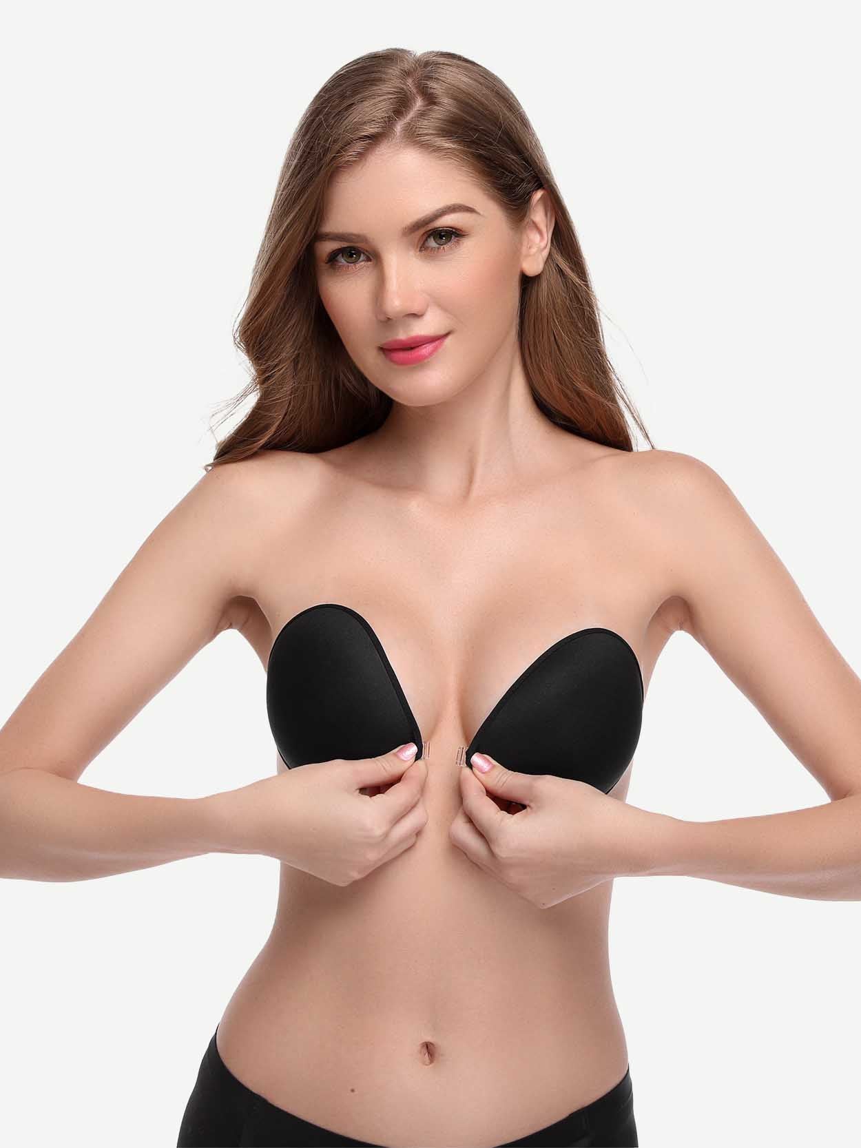 adhesive-push-up-reusable-self-silicone-bra-inserts-pasty-bra-Blackcolor2