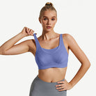 High Impact Large Bust Full Coverage Workout Bras Purple