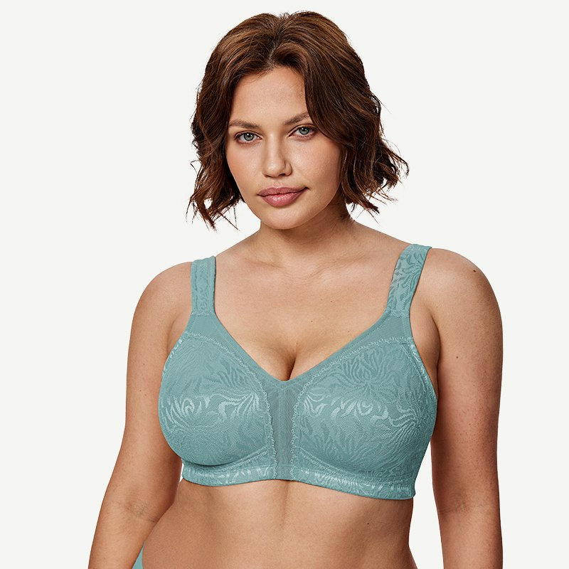 Full Coverage Minimizer Bra Wire-free, Mint Green