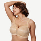 Full Coverage Minimizer Bra Wire-free, Dark Nude