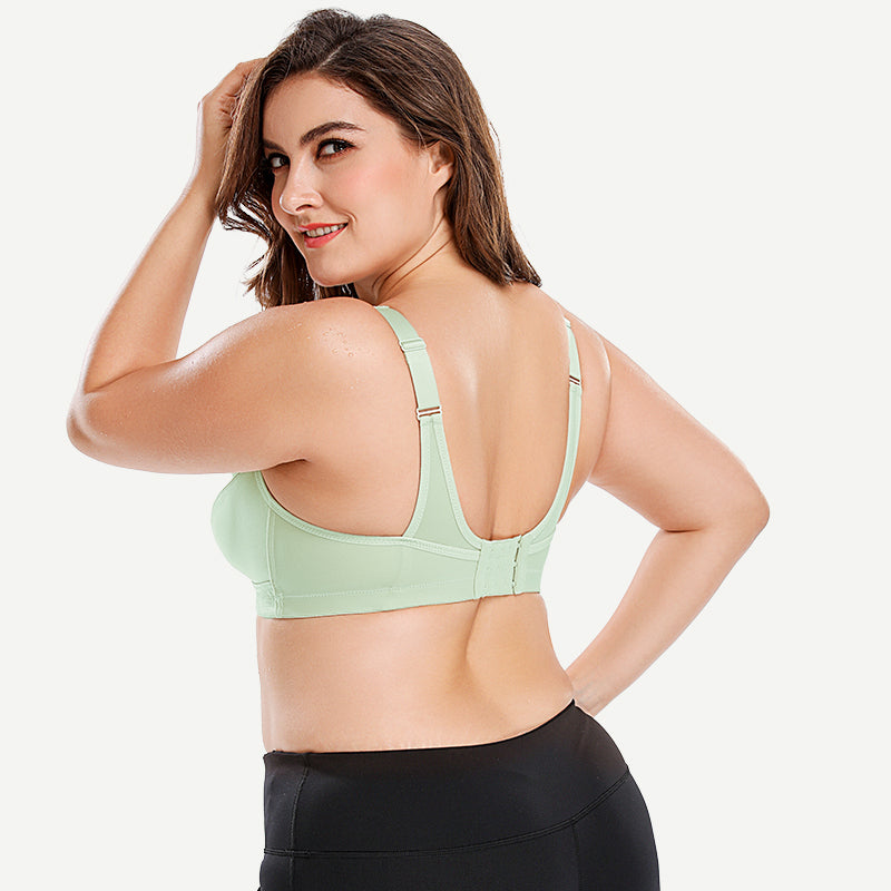 plus-size-high-impact-large-bust-full-coverage-workout-bras-green-wingslove