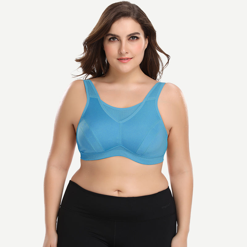 plus-size-non-padded-yoga-sports-bra-blue wingslove