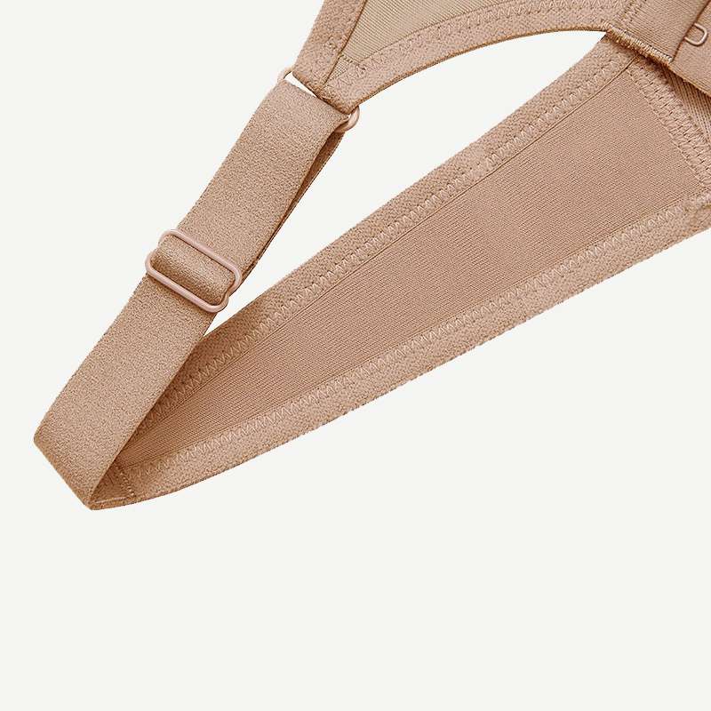 Plus Size Non Padded Yoga Sports Bra Nude