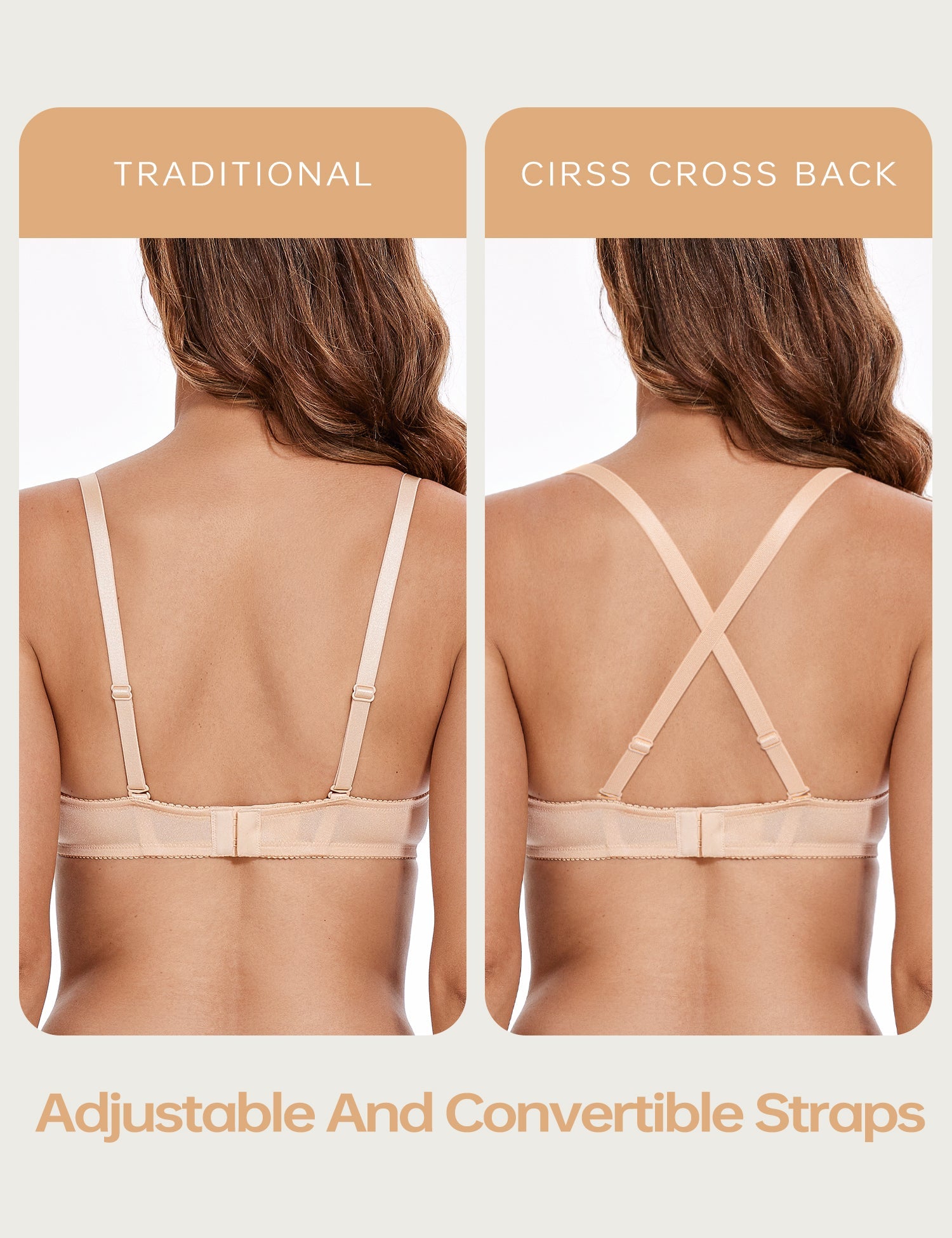 Sexy Lace Mesh Balconette See Through Bralette Half Cup Sheer Bras Nude - WingsLove