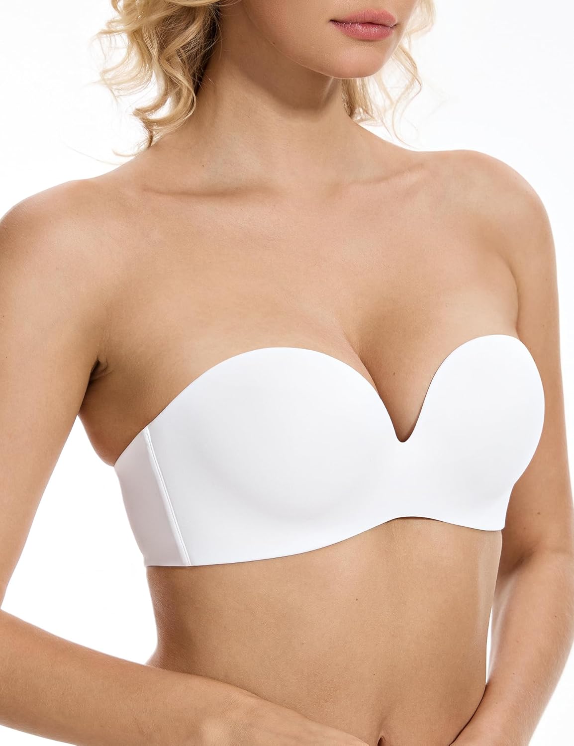 Strapless Push - Up Seamless Lift with Convertible Straps Bra - WingsLove