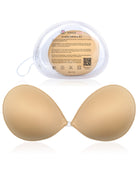 Adhesive Push-up Reusable Self Silicone Bra Inserts Pasty Bra Nude - WingsLove