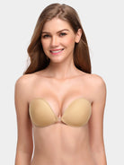 Adhesive Push-up Reusable Self Silicone Bra Inserts Pasty Bra Nude - WingsLove