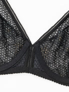 Embroidered Bra Sheer Underwire Bralette - WingsLove