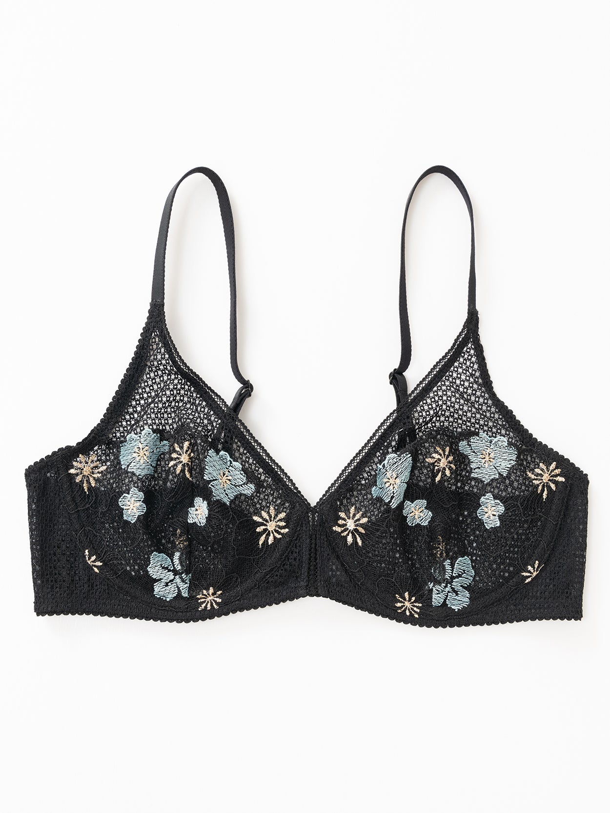 Bralette with Embroidery