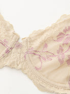 Eyelash Lace Demi Sexy Sheer Lace Balconette Bra - WingsLove