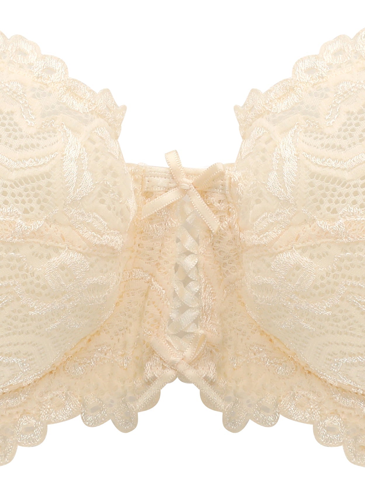 Floral Lace Non-Padded Underwire Bra - WingsLove