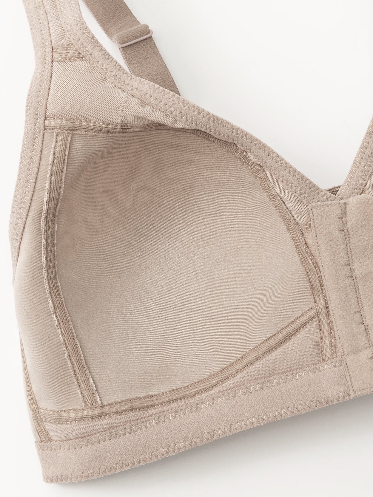 Praeter Women's Comfort Wirefree Bra, Plus Size Front Closure Versatile  Venting Hole Sport Bra 