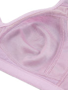 Full Coverage Minimizer Bra Wirefree Non Padded Light Purple - WingsLove