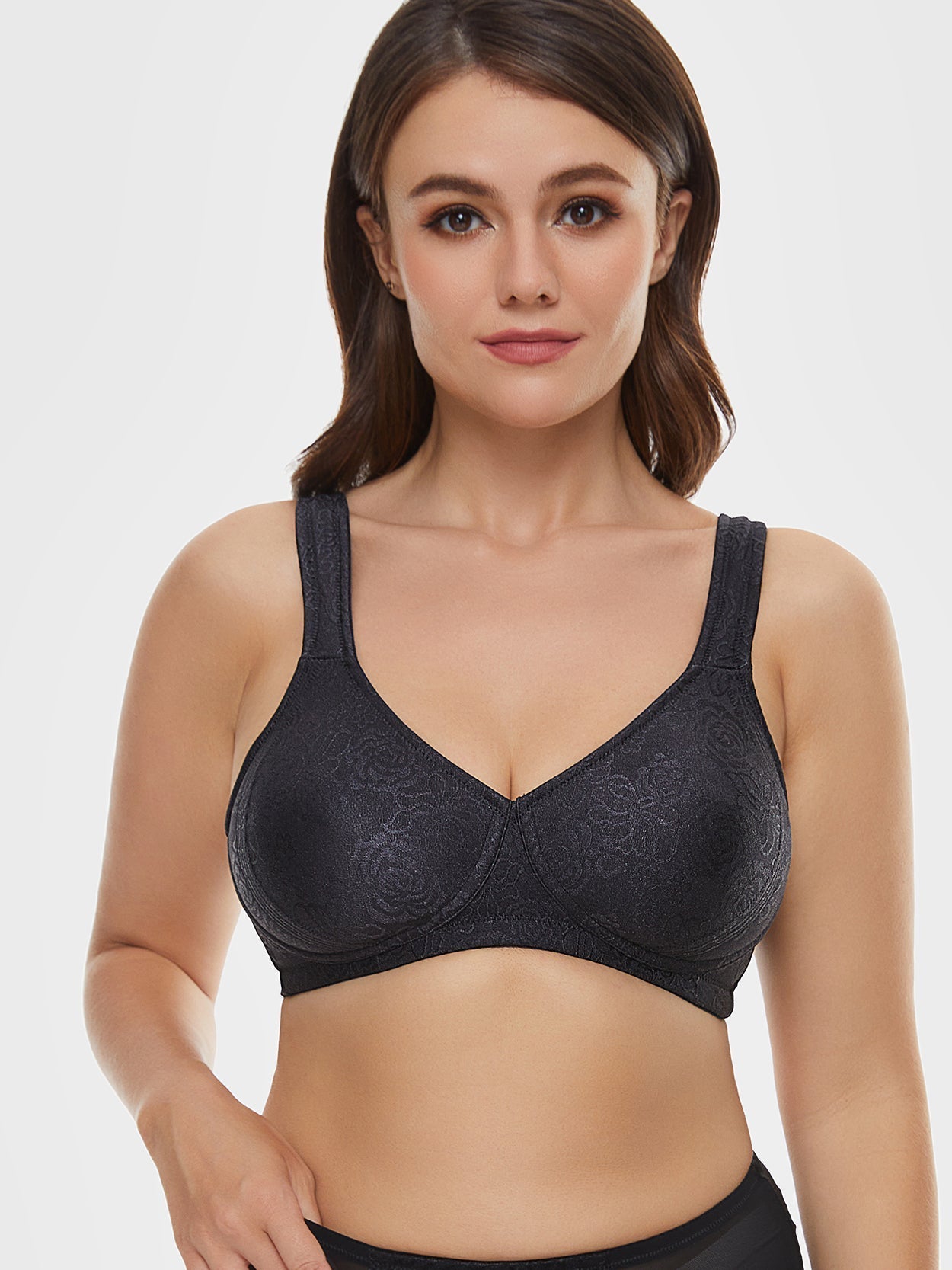 Full Coverage Minimizer Wire-free Seamless Bra - WingsLove