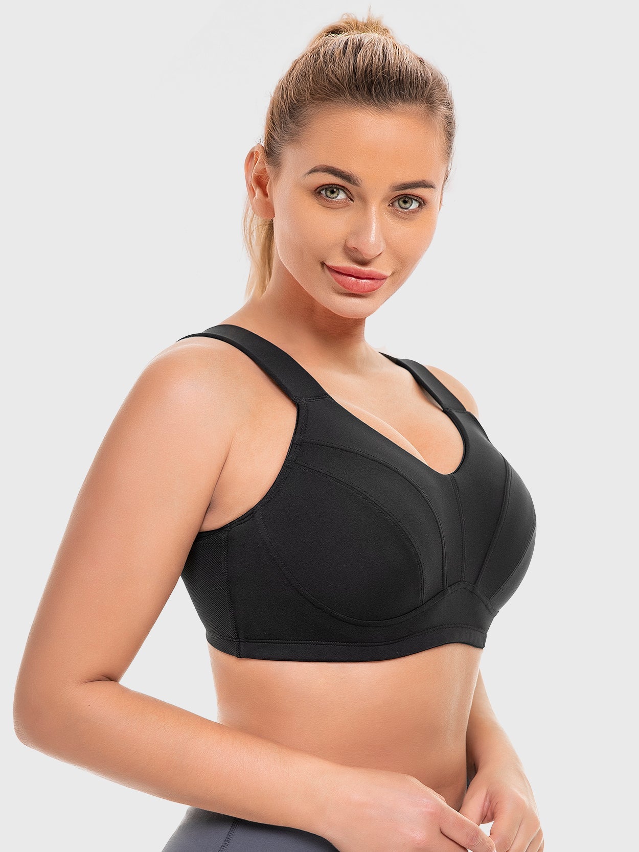 Full Coverage Underwire Workout Sports Bras - WingsLove