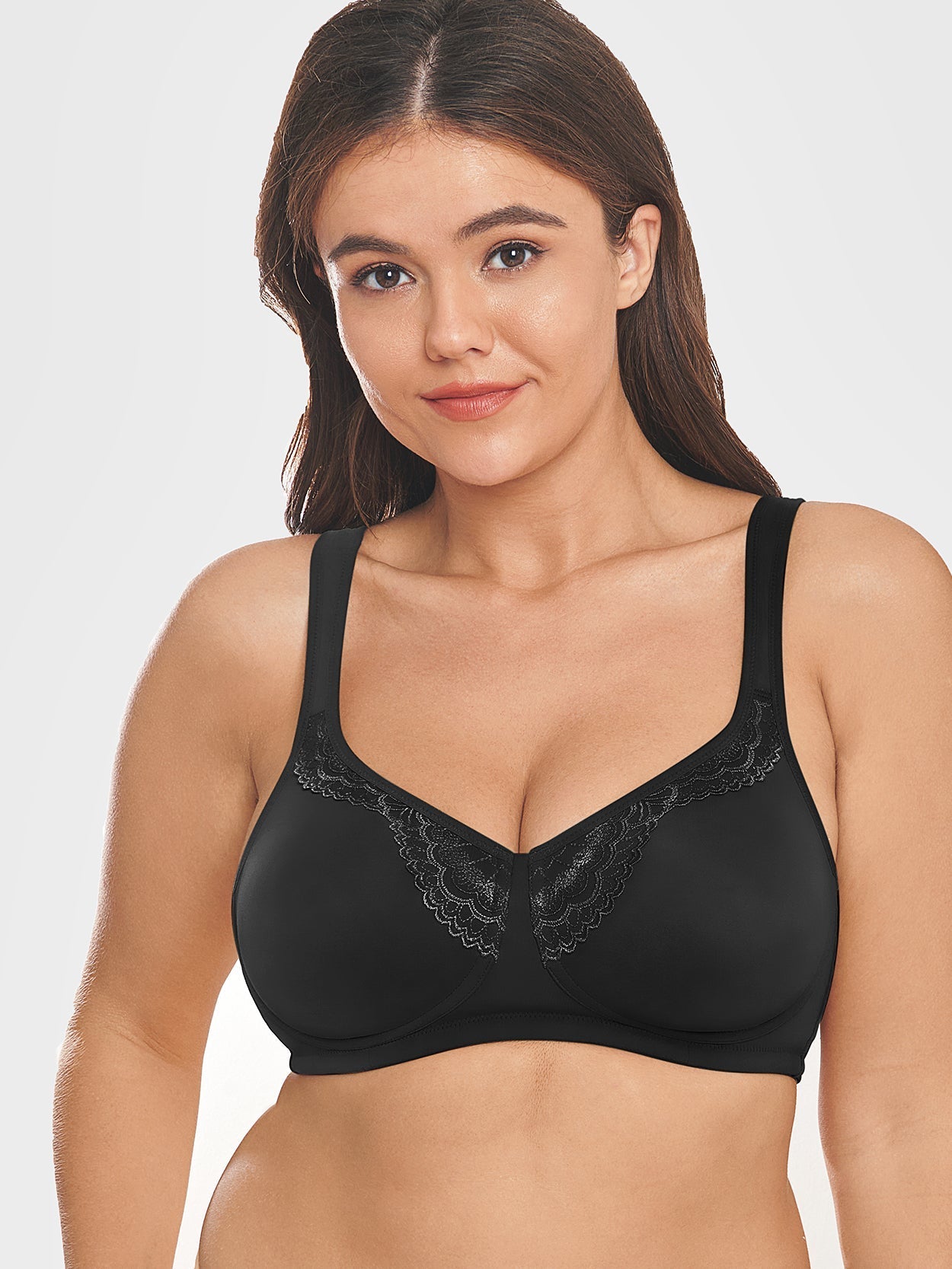 Wingslove Women's Full Cup Minimizer Bra Non Padded Non Wired