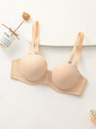 Full Figure Strapless Bra Multi-way Contour Bra - WingsLove