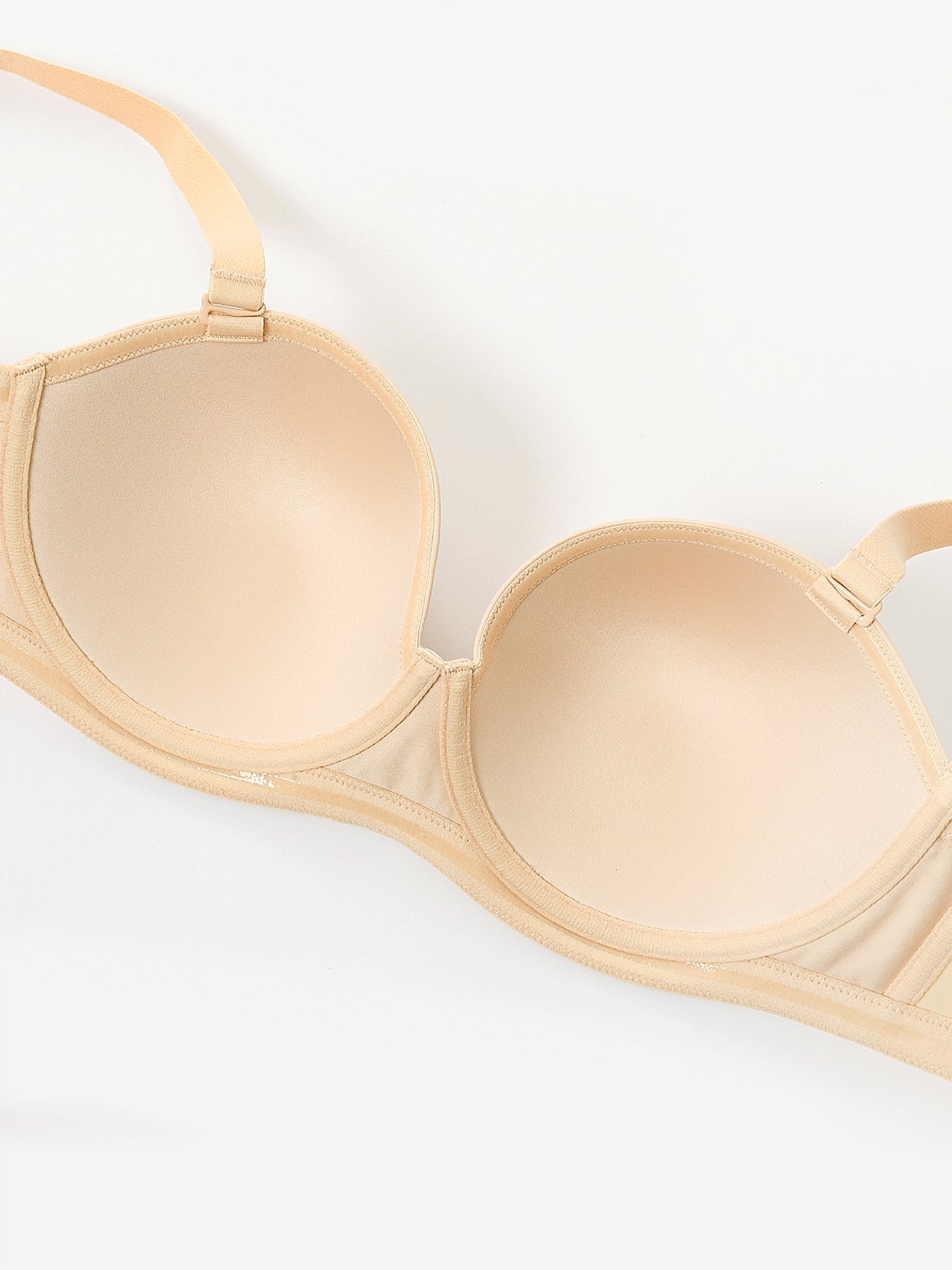 Wingslove Wirefree Anti-slip Push Up Strapless Bra For Women Full Coverage  Support Multiway Contour Bra, Milk Coffee 44B 