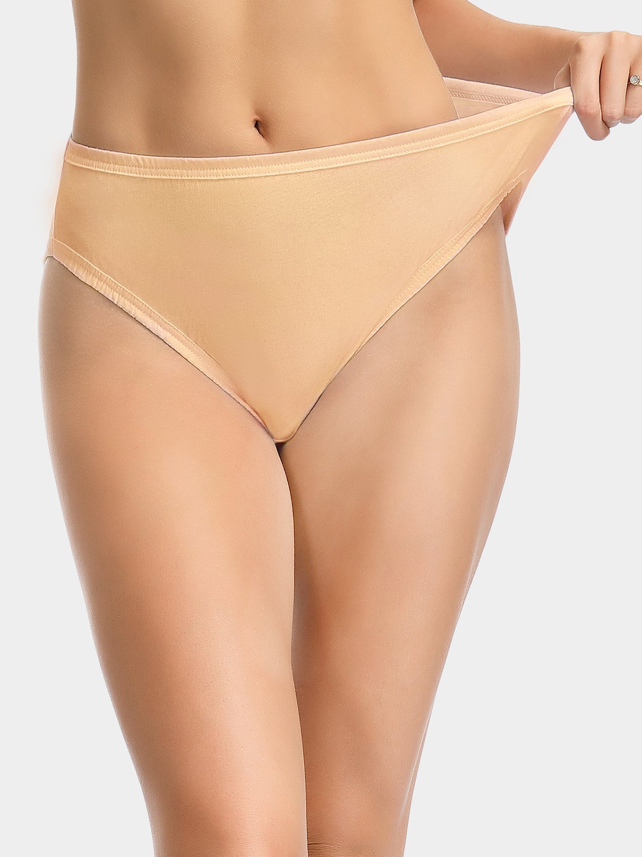 3Pcs Women's Cotton Panties Plus Size Underwear Breathable Sexy