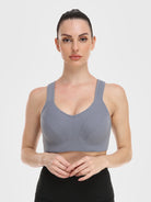 High Impact Full Coverage Plus Size Sports Bra - WingsLove