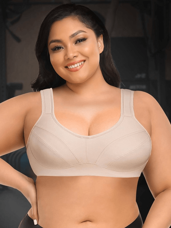 Sports Bras for Women Plus Size High Impact Full Coverage All-Round - WF  Shopping