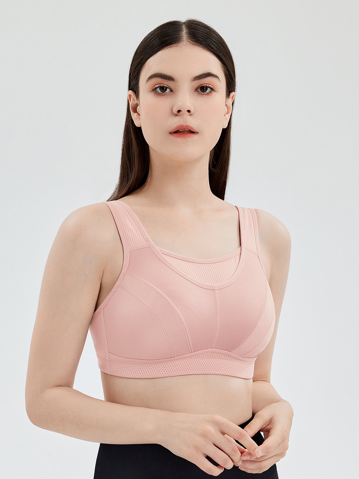No Show High Impact Sports Bras for Women for Large Bust