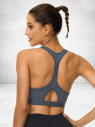 High Impact Lightly Padded Workout Bra - WingsLove