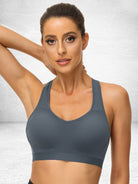 High Impact Lightly Padded Workout Bra - WingsLove