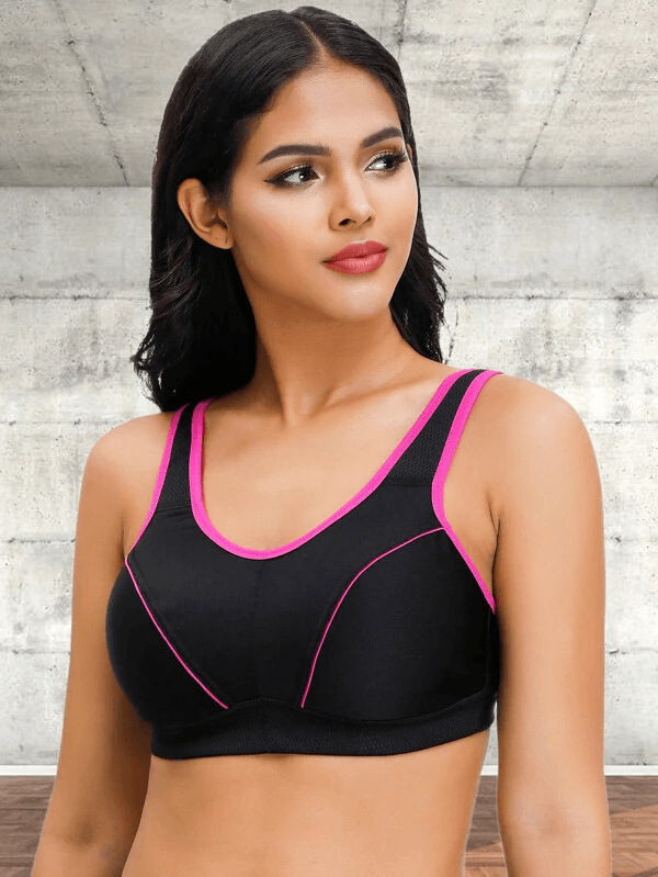 Women's High Impact Full Coverage Bounce Control Underwire Workout Sports  Bras - Price history & Review, AliExpress Seller - LA-Star Store