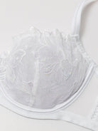 Lace Balconette Demi See Through Bra - WingsLove