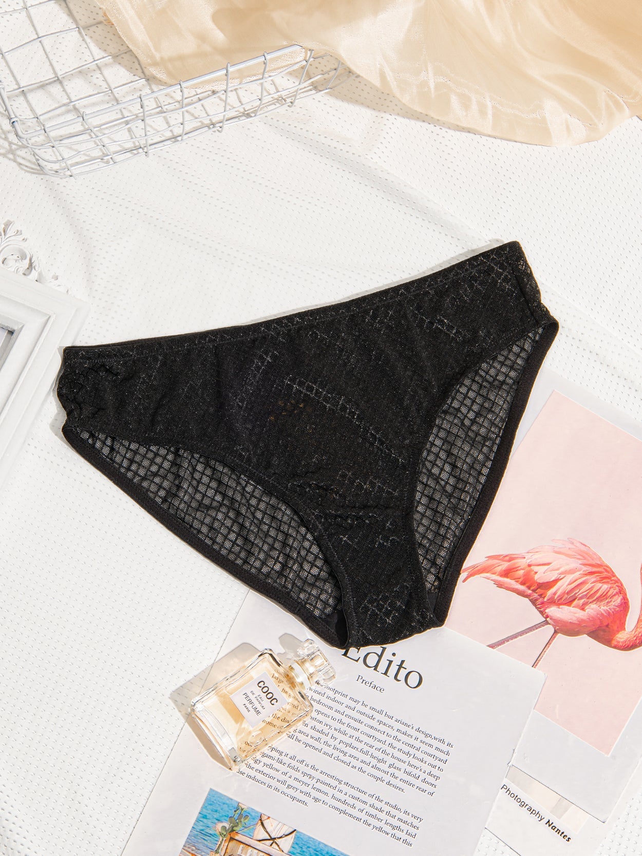 Women Lace 4 Pack Panties Bikini Underwear Comfort Brief Plus Size –  WingsLove